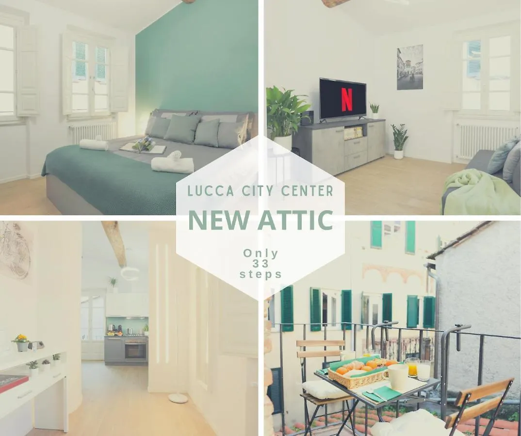 *New Attic*-Lucca Citycenter-Balcony-Netflix